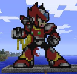 Minecraft Comes Alive Porn - Regardless, here is Mega Man Zero in Minecraft form. Zero belongs to Capc.