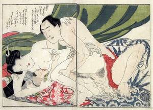 cartoon tentacle japanese - Hokusai's Erotica