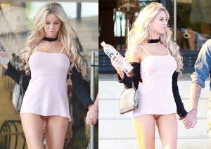 celebrity upskirt no panties more - Daisy Lea Upskirt NO Panties!