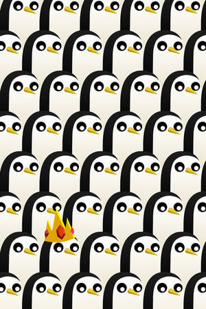 Adventure Time Gunter Porn - Adventure Time - Gunter Art Print