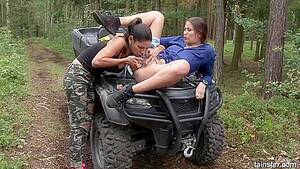 clothed lesbians having sex - Yenna And Rachel Evans In Fully Clothed Lesbian Sex In The Woods Porn Videos  And Best Free Porn Films - PornTop.com