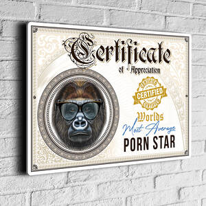 Funny Porn Certificates - Fun Porn Star Certificate | Porn Star Certificates | Porn Star Gifts