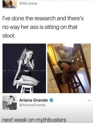 Gallers Ariana Grande Porn Captions - 35 Funny Memes & Pics of Hilarious Random Humor | Team Jimmy Joe | Tumblr  funny, Funny tumblr posts, Humor