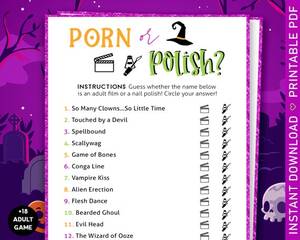 dirty halloween party - Halloween Ladies Night Porn or Polish Witches Night Out - Etsy Sweden