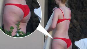 Cartoon Porn Iggy Azalea - Bootiful! Iggy Azalea shows off natural bum in skimpy red bikini proving  she doesn't need any Photoshop - Mirror Online