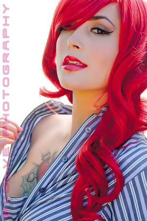 Bright Red Hair - I also love the idea of a superbold, supersaturated red.
