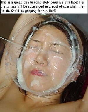 asian bukkake captions - Bondage Bukkake Pregnancy Caption | BDSM Fetish
