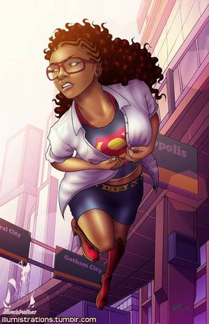 Black Superwoman Porn - Black Superwoman An Illumistrations Artwork