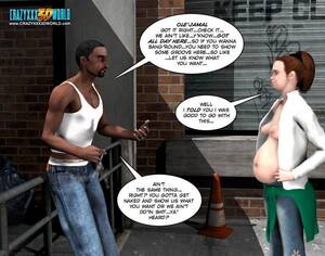 horny pregnant cartoon - Horny pregnant 3d girl gets gang banged by - Cartoon Sex - Picture 6
