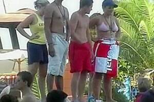 Blowjob Competition Party - Sex party outdoor blowjob competition on beach