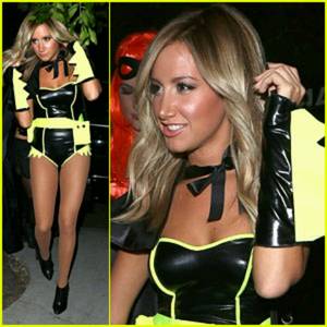 Ashley Tisdale Latex Porn - Ashley Tisdale latex batwoman suit!