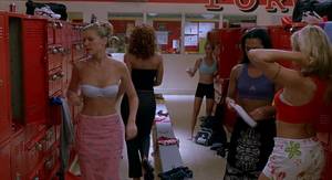 Eliza Dushku Porn Captions - ... Kirsten Dunst sexy, Eliza Dushku sexy - Bring It On (2000) ...