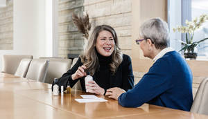 Gta 3 Misty Porn - Skincare Entrepreneur Cynthia Besteman shows off her products in a meeting