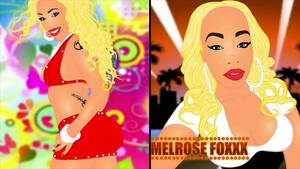 Melrose Foxxx Strip Club - Cartoon Melrose Foxxx slim thick sexy thighs and lil bubble-butt -  XVIDEOS.COM