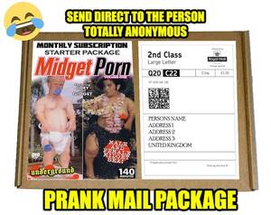 Black Midget Porn Star Name - B Midget Porn Postal Prank Novelty Adult Joke Direct to - Etsy Canada