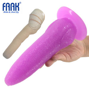 anal dildo fetish - Solid Animal Big Anal Dildo Uneven Surface Prostate Massage Adult Suction  Cup Sex Toy Insert Vagina Anus Penis Gay Fetish Porn