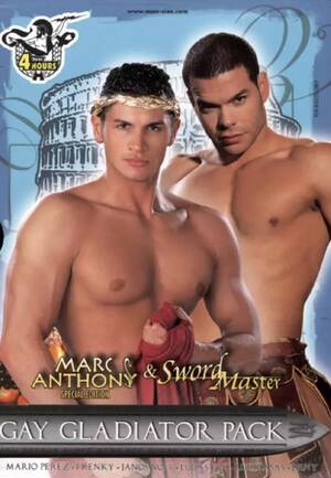Marc Anthony Gay Porn - Gay Gladiator Pack 2 DVD Set