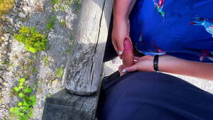 handjob by the lake - Handjob at a lake - Public - risky - love that ! - XNXX.COM