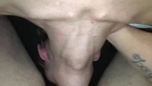 Incredible Throat Bulge - Teenage Gives Astounding Throat Bulge Bj - Darknessporn.com