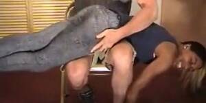 black girl gets spanked otk - black girl gets disciplined otk (amateur) - Tnaflix.com