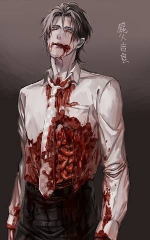 Manga Gore Porn - anime blood gore guro horror manga sensei splatter