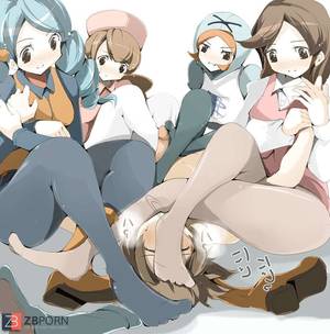 Hentai Footjob Porn - Pokemon Footjobs - Hentai Soles Paramours