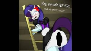 Mlp Rarity Porn - No Porn lil miss rarity (Slideshow Fandub) (No music)