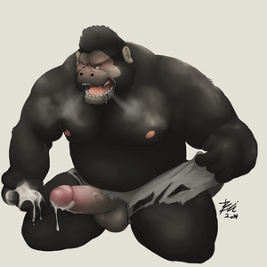 Anthro Gorilla Porn - Gay Furry Gorilla Porn Machine | Gay Fetish XXX