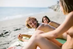 french nudist colonies videos - Naturist village Corsica France l Riva Bella Naturism