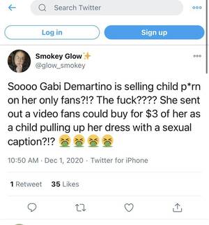 Ariana Grande Panties Porn Caption - SmokeyGlow calls out big YouTuber Gabi DeMartino for her OnlyFans :  r/BeautyGuruChatter
