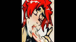 deepthroat fan art - Readhead Emo Deepthroat Blowjob his Twink Roommate Cartoon Porn -  Pornhub.com