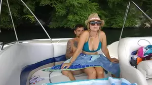 Fucking On A Pontoon - Some fun with public sex on our boat - Sunporno