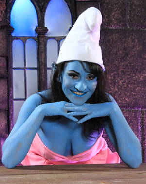 Lexi Belle Smurf Porn - FIRST LOOK- Hustler's This Ain't the Smurfs XXX- Charley Chase & Lexi Belle  are Blue Porn Stars!
