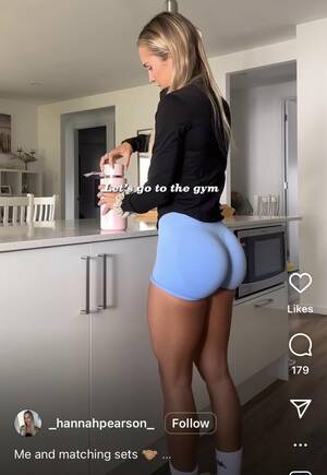 Girlsdoporn Booty - Weekly thread: Built or Bought? Buttpads, BBLs and big lies ðŸ‘ : r/gymsnark