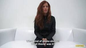 cute redhead casting - Oily teen redhead casting - Pornjam.com