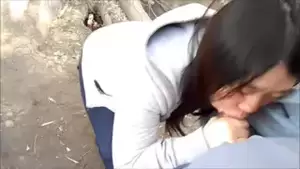 asian outdoor blowjob - Asian Blowjob Outside | xHamster