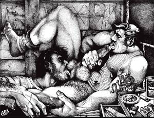 Gay Erotic Art - erotic art â€“ bj's gay porno-crazed ramblings