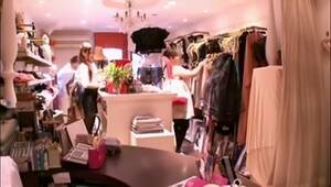 Lesbian Sex In Store - Underwear Shop Lesbian Porn Video | HotMovs.com