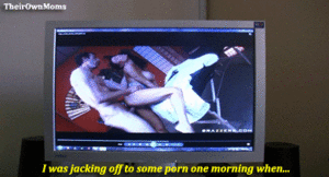 Mom Gets Caught Watching Porn Caption - thumbs.pro : honor-guard-guy: Mom catches son watching porn and give him a  handjob.