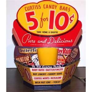 candy bar 30s porn - 1930s Curtiss Candy Counter Display OUTSTANDING by CreativePal www.etsy.com