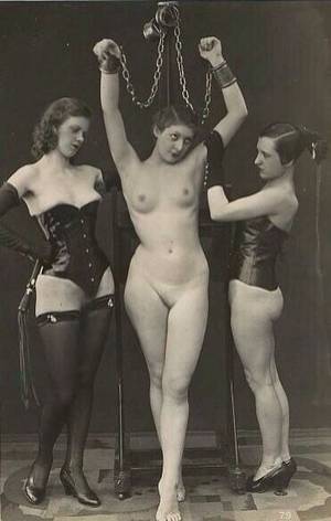 bdsm vintage celebrity nudes - Rare photo showing there is nothing new under the sun. Everything sexual  that COULD be done HAS been done, since our caveman days.