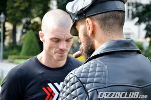 Cazzo Gay Black Porn - Cazzo Club Italian leather stallion Leather Big Wolf fucks Scottish fuckpig  Axl Black's dirty asshole â€“ Dirty Boy Reviews