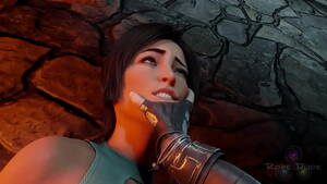 3d Anime Lara Croft - Lara Croft in a hot anal sex scene - XNXX.COM