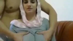 hijab on webcam couple sex - Arab couple on cam - Porn300.com
