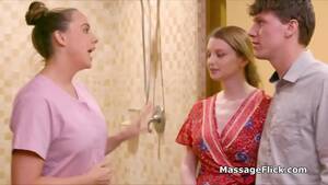 Massage Party Porn - Couples massage turns into wild oily stroking party - XNXX.COM