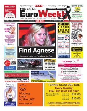 Cfnm Schoolgirl Porn - Euro Weekly News - Costa del Sol 18 - 24 September 2014 Issue 1524 by Euro  Weekly News Media S.A. - issuu