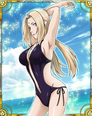 Naruto Porn Tsunade Black - Lady Tsunade in a black bikini : r/TsunadeSenju
