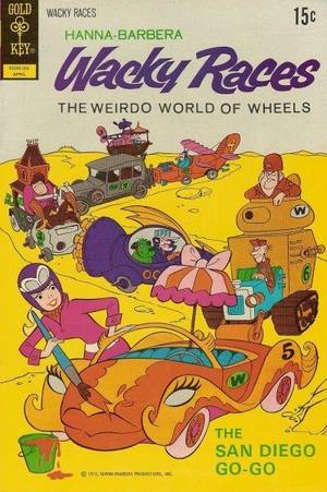 Ant Hannah Washington Comic Porn - Wacky Races comic book issues and published by Gold Key.