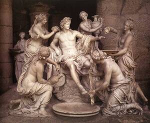 Ancient Tumblr - Ivy & Amaranth â€” statue-porn: || Apollon and the Nymphs, FranÃ§ois...