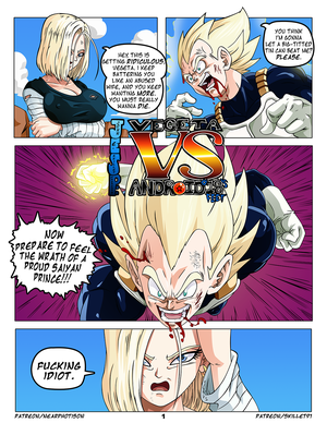 Android 18 Foot Porn - Skillet91 â€“ Vegeta vs. Android 18's Feet, Page 01 â€“ Near Hentai